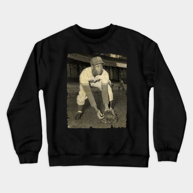 Ernie Banks - 11 for 35 With 2 HRs, 1953 Crewneck Sweatshirt by PESTA PORA